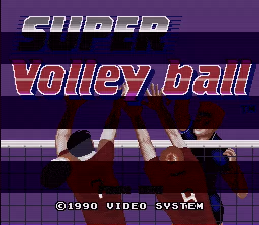 Image n° 1 - screenshots  : Super Volley Ball